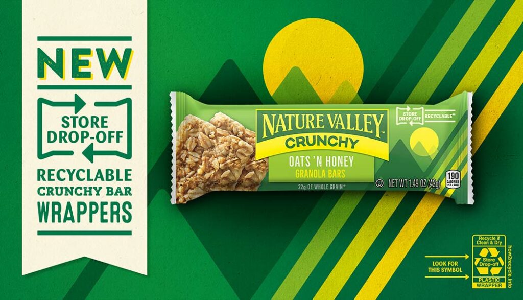 Nature Valley Recyclable Crunch Bar Wrappers