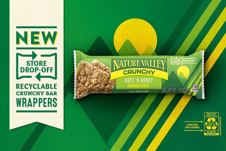 Nature Valley Recyclable Crunch Bar Wrappers