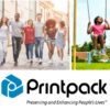 ad highlighting new Printpack tagline