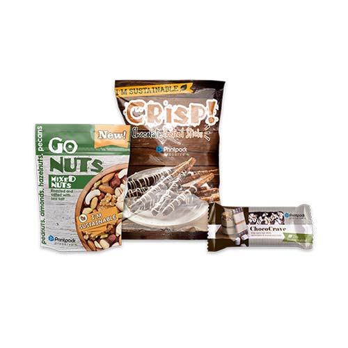 Printpack sustainable snack packaging