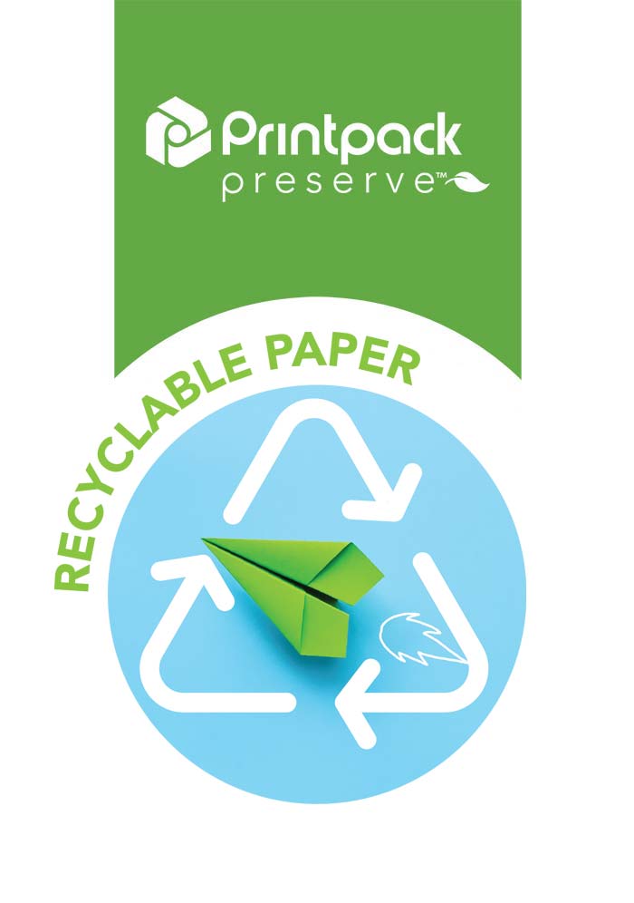 Printpack Preserve Recyclable Paper icon