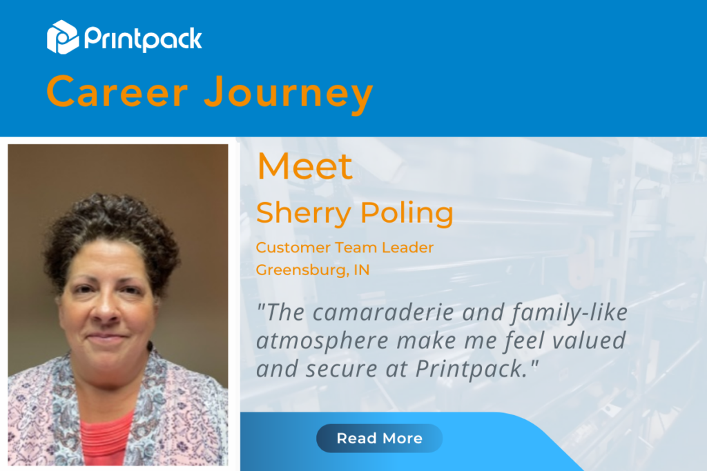 Sherry Poling Printpack Career Journey