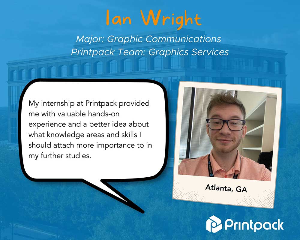 intern testimonial from Ian Wright