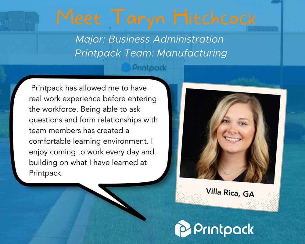 Intern Testimonial from Taryn Hitchcock