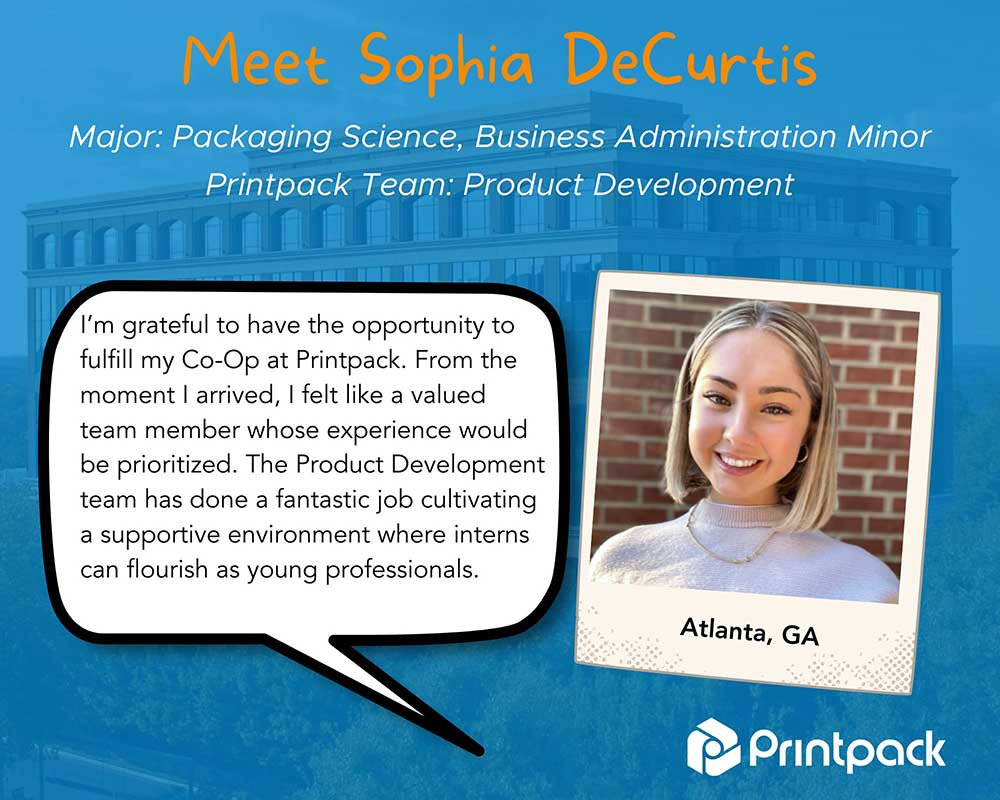 Intern Testimonial from Sophia DeCurtis 