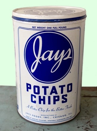 Jays Potato Chip Tin