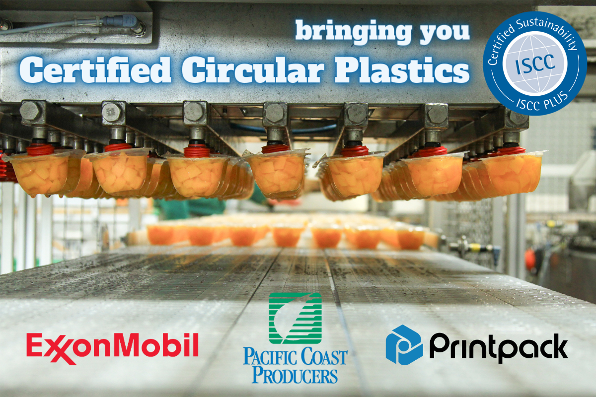 Printpack, ExxonMobil, and Pacific Coast Producers Bring Circularity to Fruit Cups