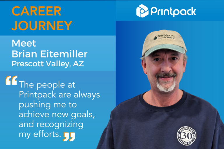 Brian Eitemiller Printpack Career Journey January 2024